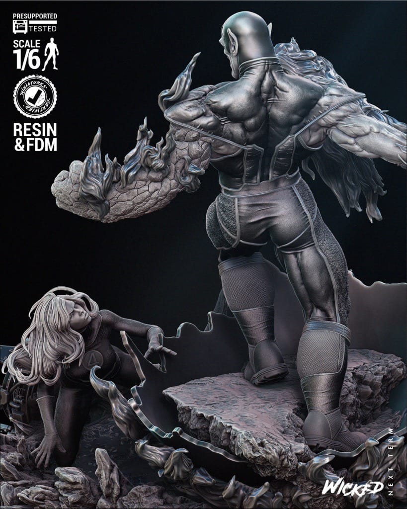 P站图纸印象馆 3DWicked 漫威 灭霸 3DWicked 漫威 灭霸