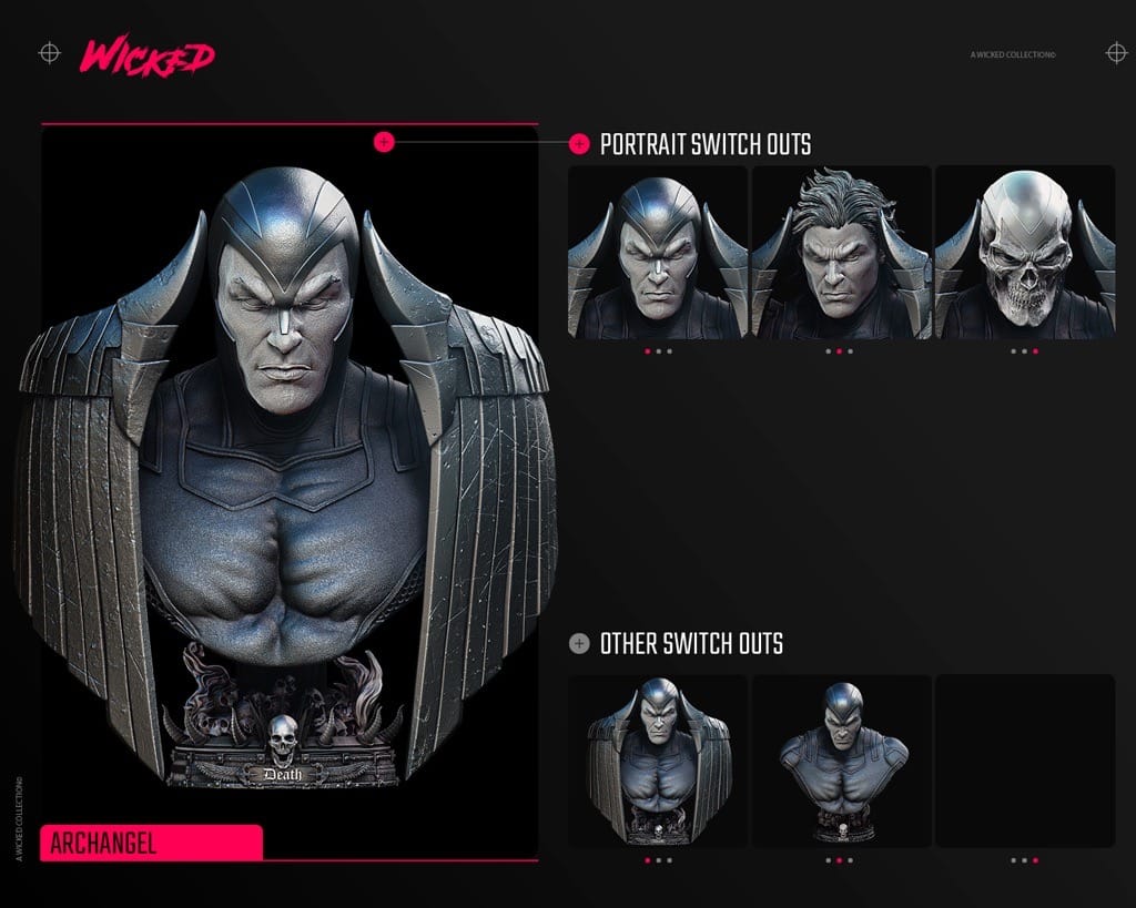 P站图纸印象馆 3DWicked 漫威 天使长 3DWicked 漫威 天使长