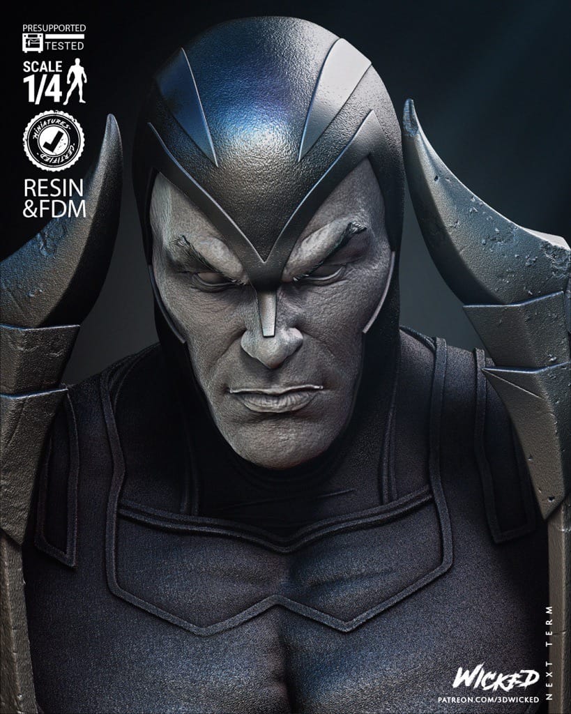 P站图纸印象馆 3DWicked 漫威 天使长 3DWicked 漫威 天使长