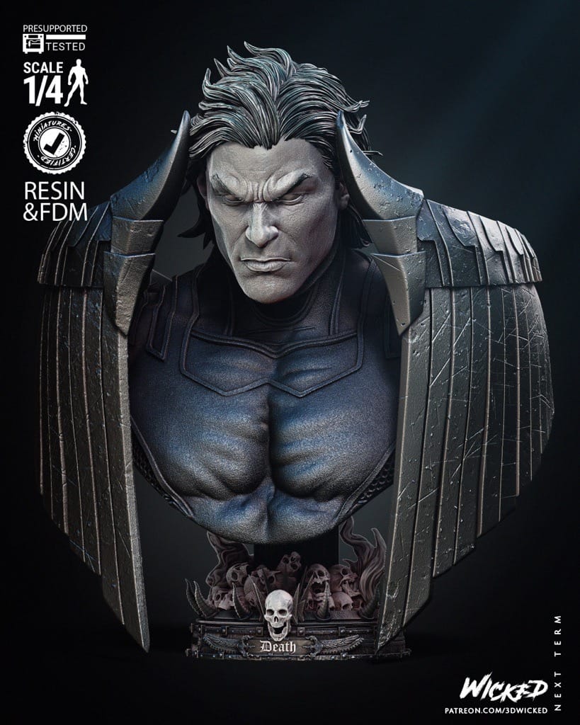 P站图纸印象馆 3DWicked 漫威 天使长 3DWicked 漫威 天使长