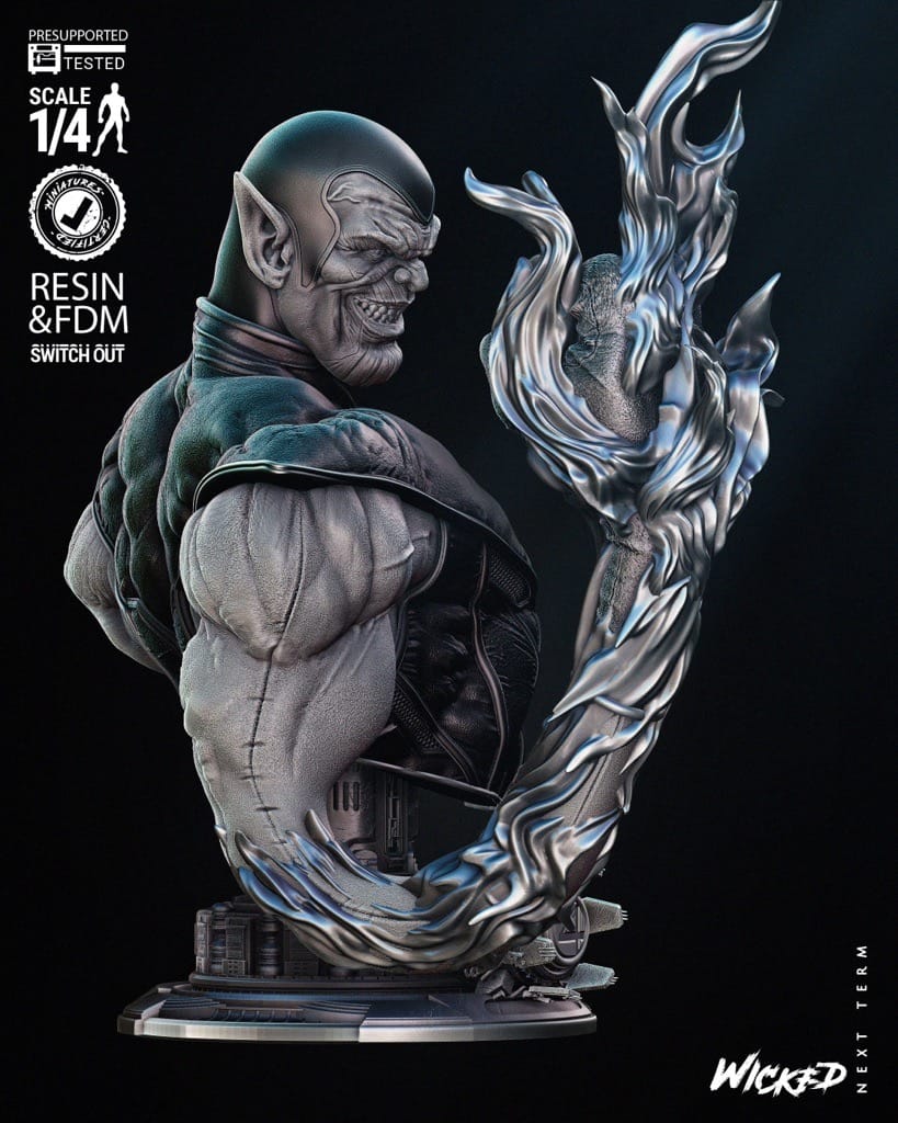 P站图纸印象馆 3DWicked 漫威 灭霸 3DWicked 漫威 灭霸