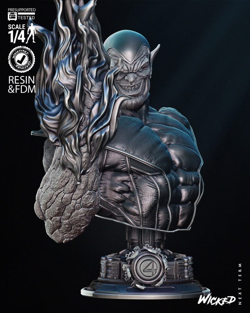 P站图纸印象馆 3DWicked 漫威 灭霸 3DWicked 漫威 灭霸