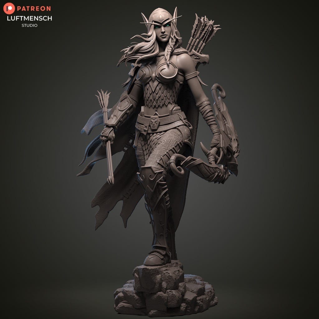 P站图纸印象馆 LuftMensch 魔兽世界 奥蕾莉亚·风行者 LuftMensch 魔兽世界 奥蕾莉亚·风行者