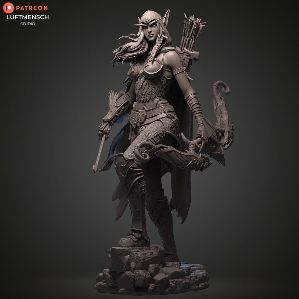 P站图纸印象馆 LuftMensch 魔兽世界 奥蕾莉亚·风行者 LuftMensch 魔兽世界 奥蕾莉亚·风行者