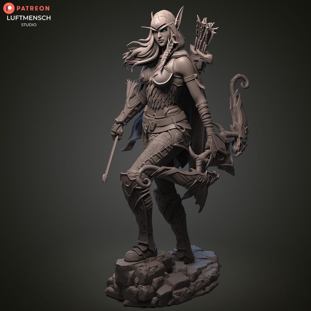 P站图纸印象馆 LuftMensch 魔兽世界 奥蕾莉亚·风行者 LuftMensch 魔兽世界 奥蕾莉亚·风行者