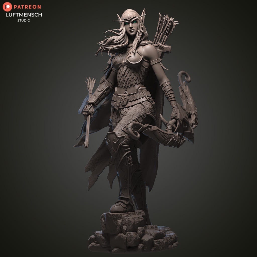 P站图纸印象馆 LuftMensch 魔兽世界 奥蕾莉亚·风行者 LuftMensch 魔兽世界 奥蕾莉亚·风行者