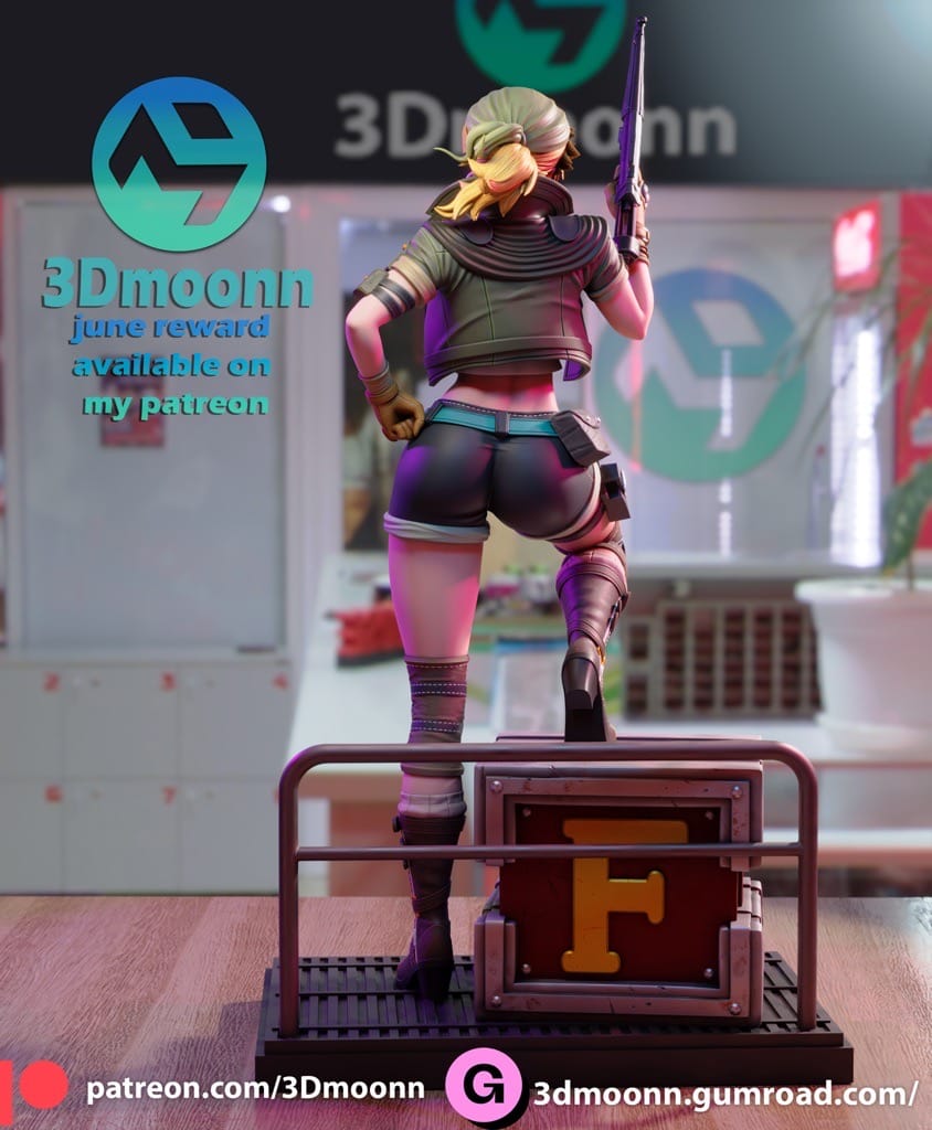 P站图纸印象馆 3Dmoonn 合金弹头 笠本英里 3Dmoonn 合金弹头 笠本英里