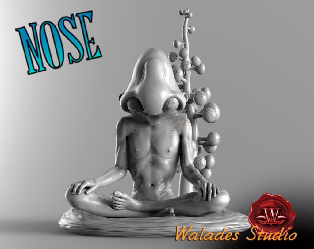 P站图纸印象馆 Walades 大鼻子怪 Walades 大鼻子怪