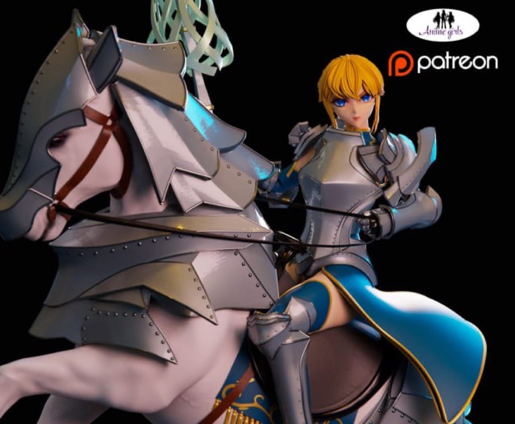 P站图纸印象馆 ANIME GIRLS 阿尔托莉雅·潘德拉贡 ANIME GIRLS 阿尔托莉雅·潘德拉贡