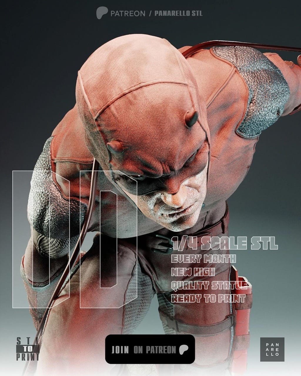 P站图纸印象馆 Panarello 漫威 超胆侠 Panarello 漫威 超胆侠