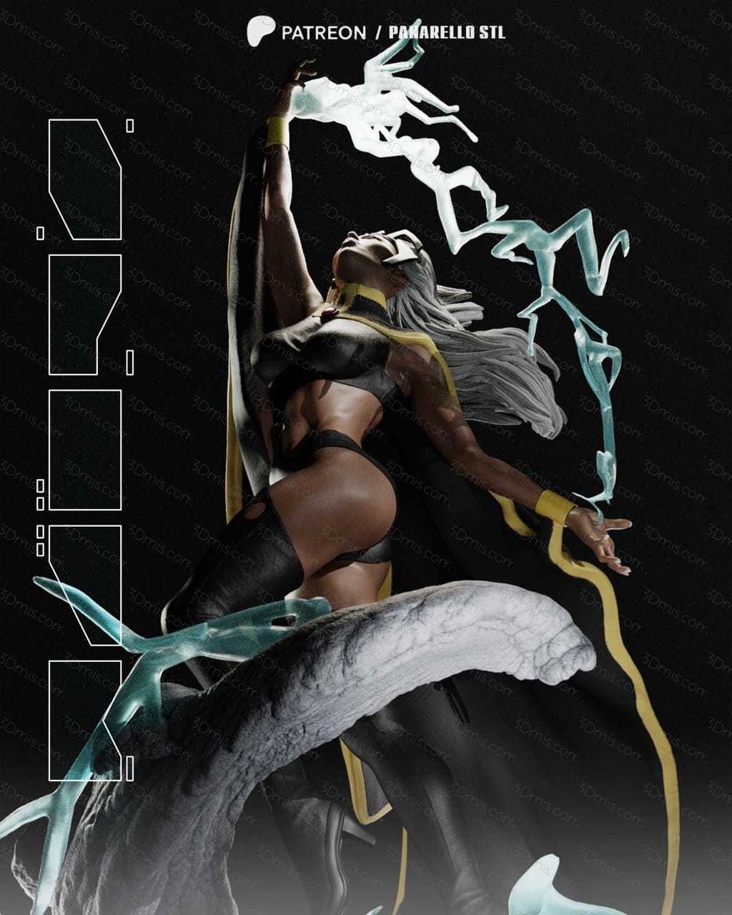 P站图纸印象馆 Panarello 漫威 暴风女 Panarello 漫威 暴风女