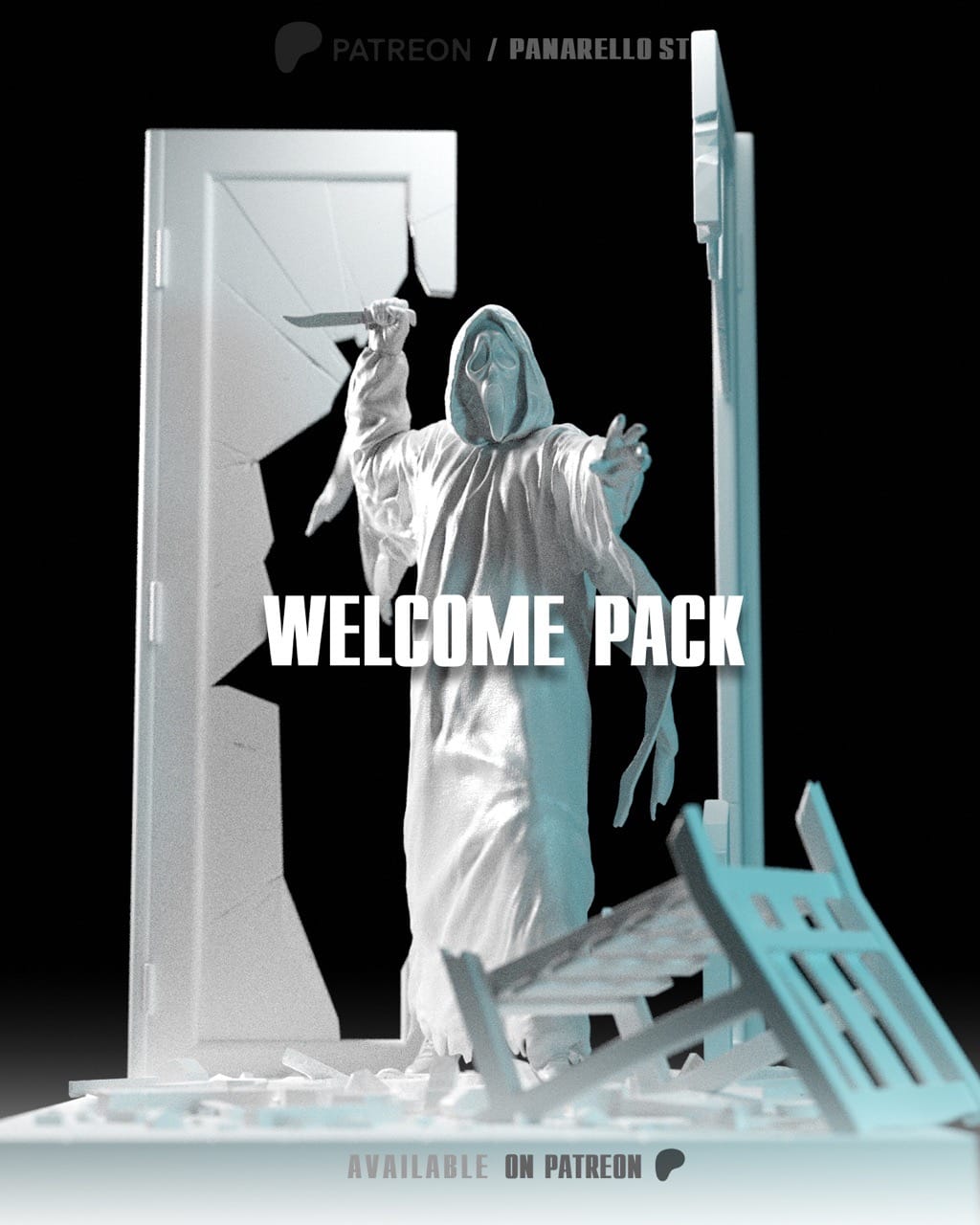 P站图纸印象馆 Panarello 惊声尖叫 鬼面 Panarello 惊声尖叫 鬼面