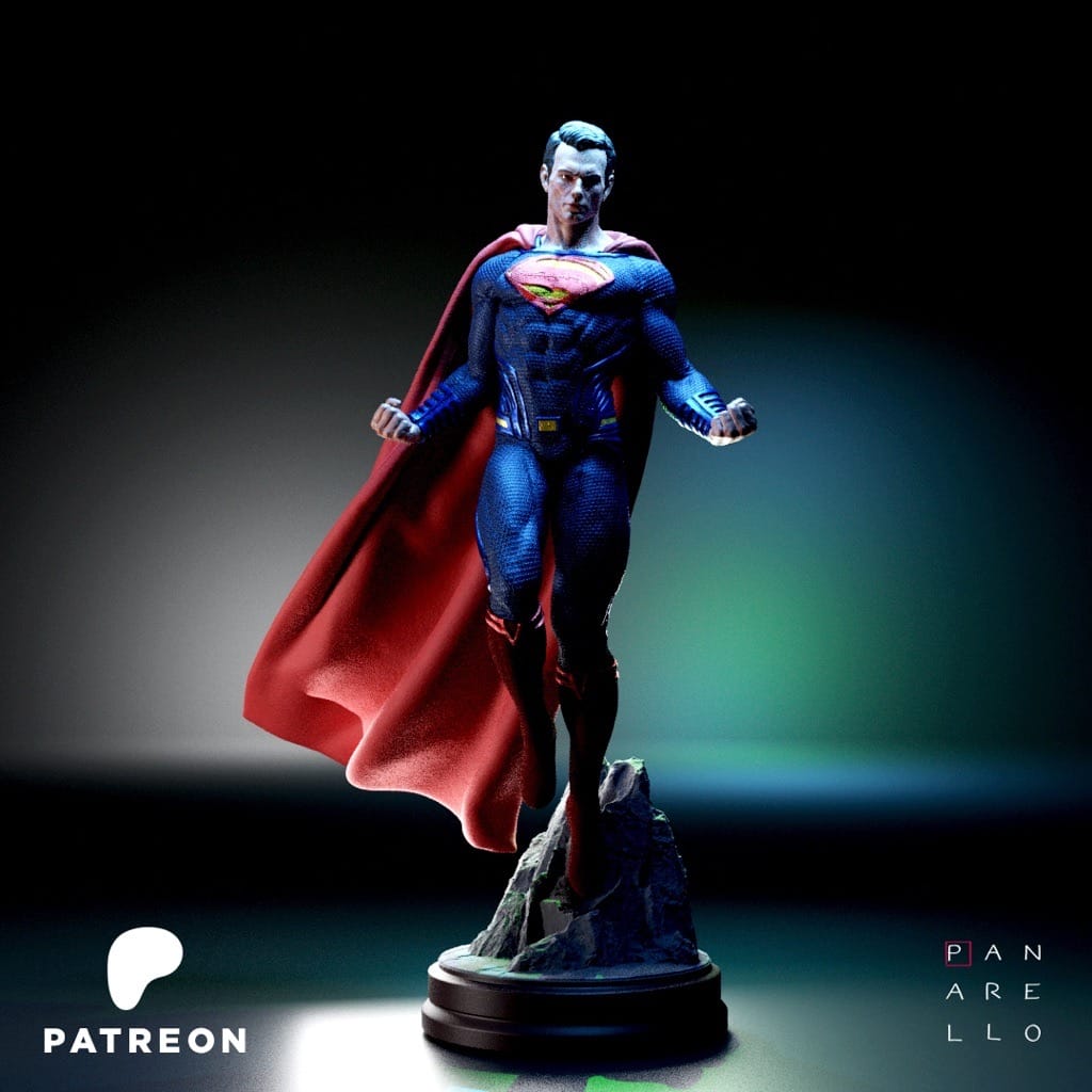 P站图纸印象馆 Panarello DC漫画 超人 Panarello DC漫画 超人