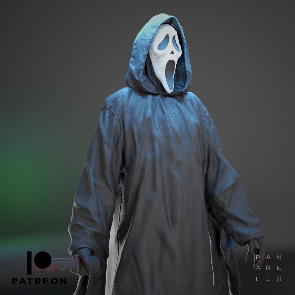 P站图纸印象馆 Panarello 惊声尖叫 鬼面 Panarello 惊声尖叫 鬼面