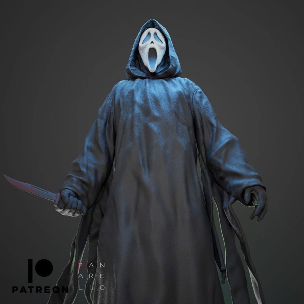 P站图纸印象馆 Panarello 惊声尖叫 鬼面 Panarello 惊声尖叫 鬼面