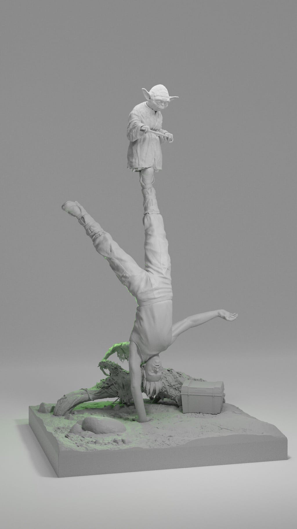 P站图纸印象馆 Panarello 星球大战 尤达大师 Panarello 星球大战 尤达大师