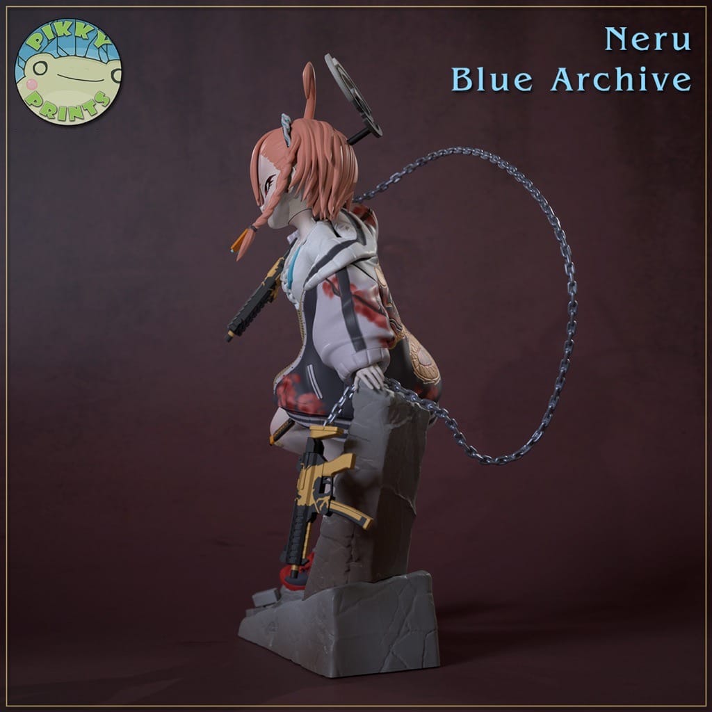 P站图纸印象馆 Pikitty 碧蓝档案 美甘尼禄 Pikitty 碧蓝档案 美甘尼禄