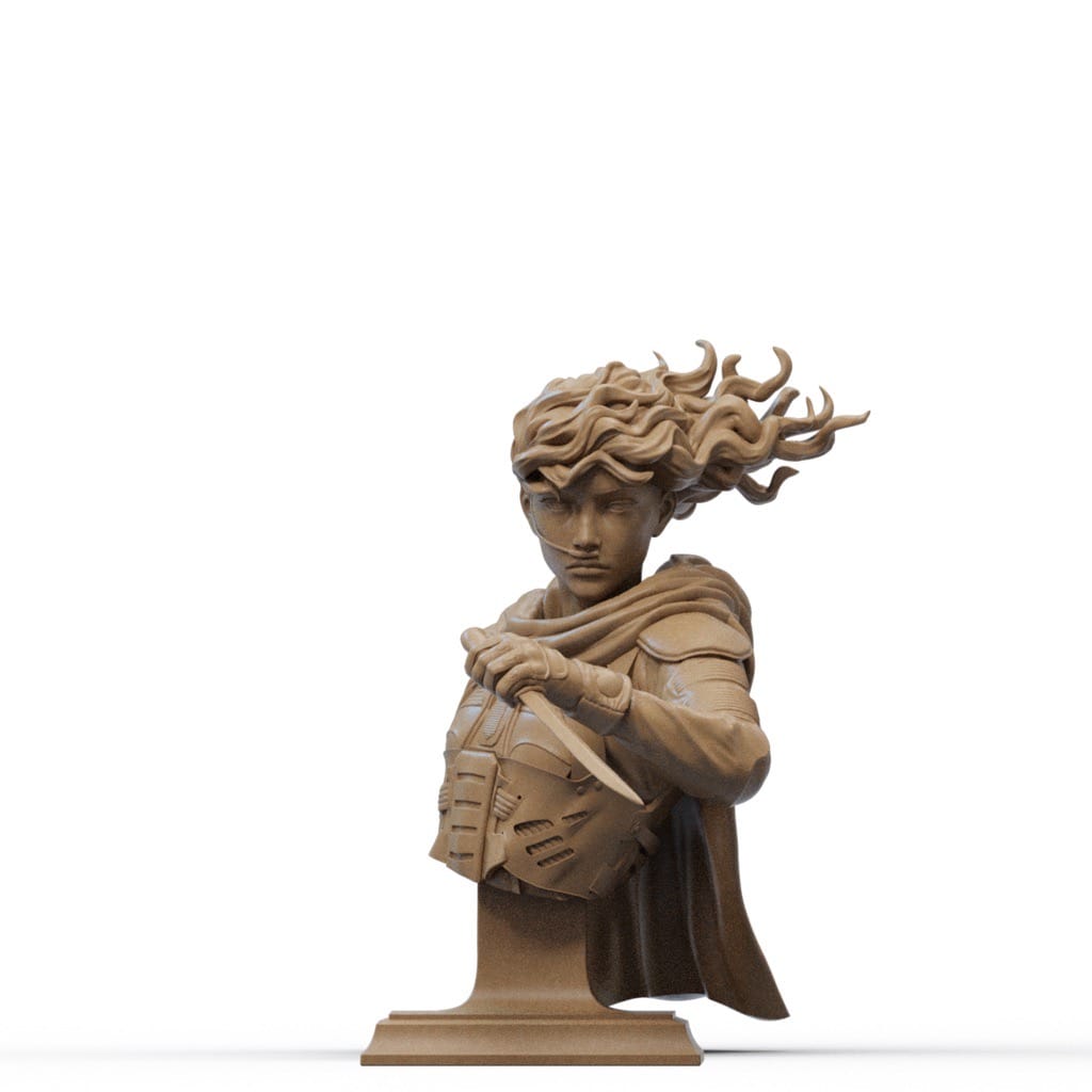 P站图纸印象馆 CA3D 24年5月半身像合集 CA3D 24年5月半身像合集