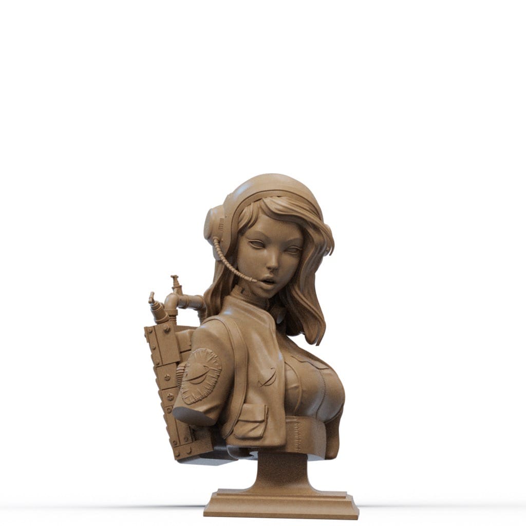 P站图纸印象馆 CA3D 24年5月半身像合集 CA3D 24年5月半身像合集