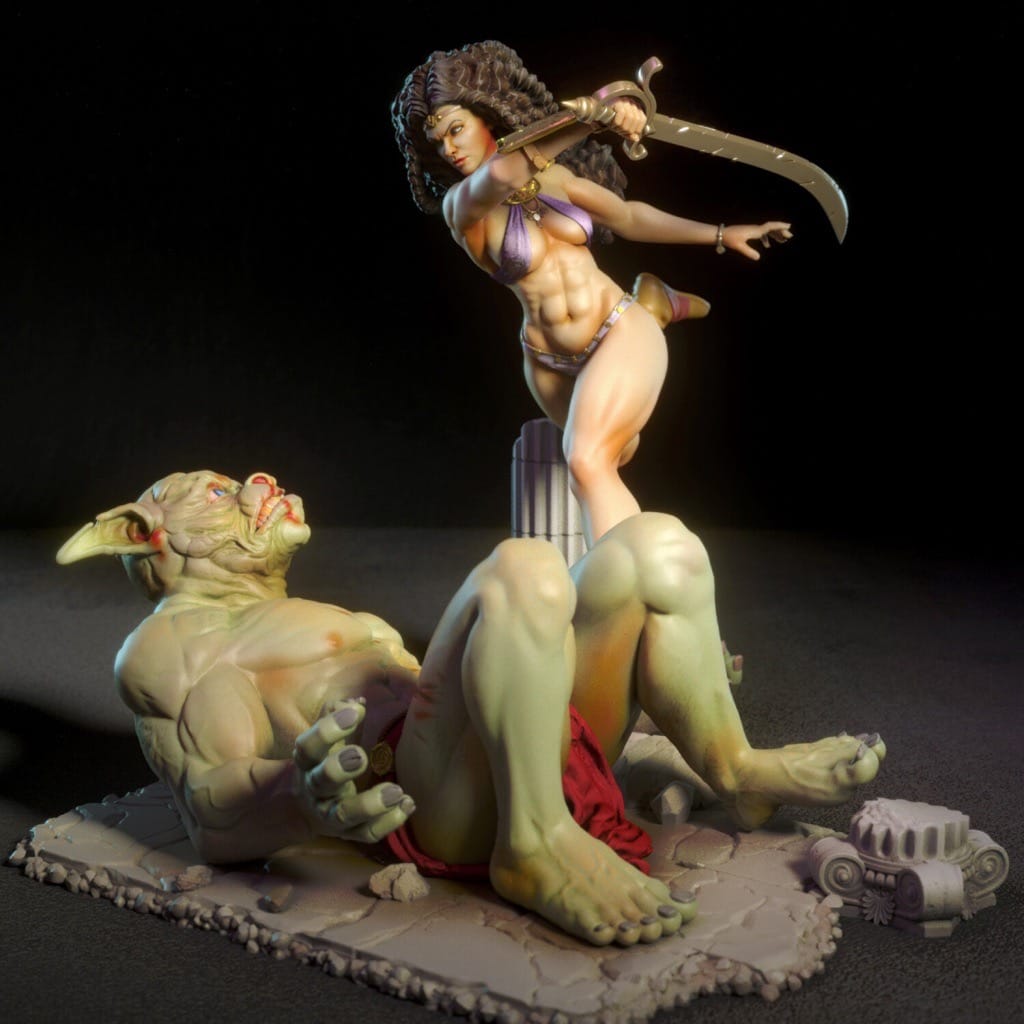 P站图纸印象馆 Torrida 马塞拉对战野蛮人 Torrida 马塞拉对战野蛮人