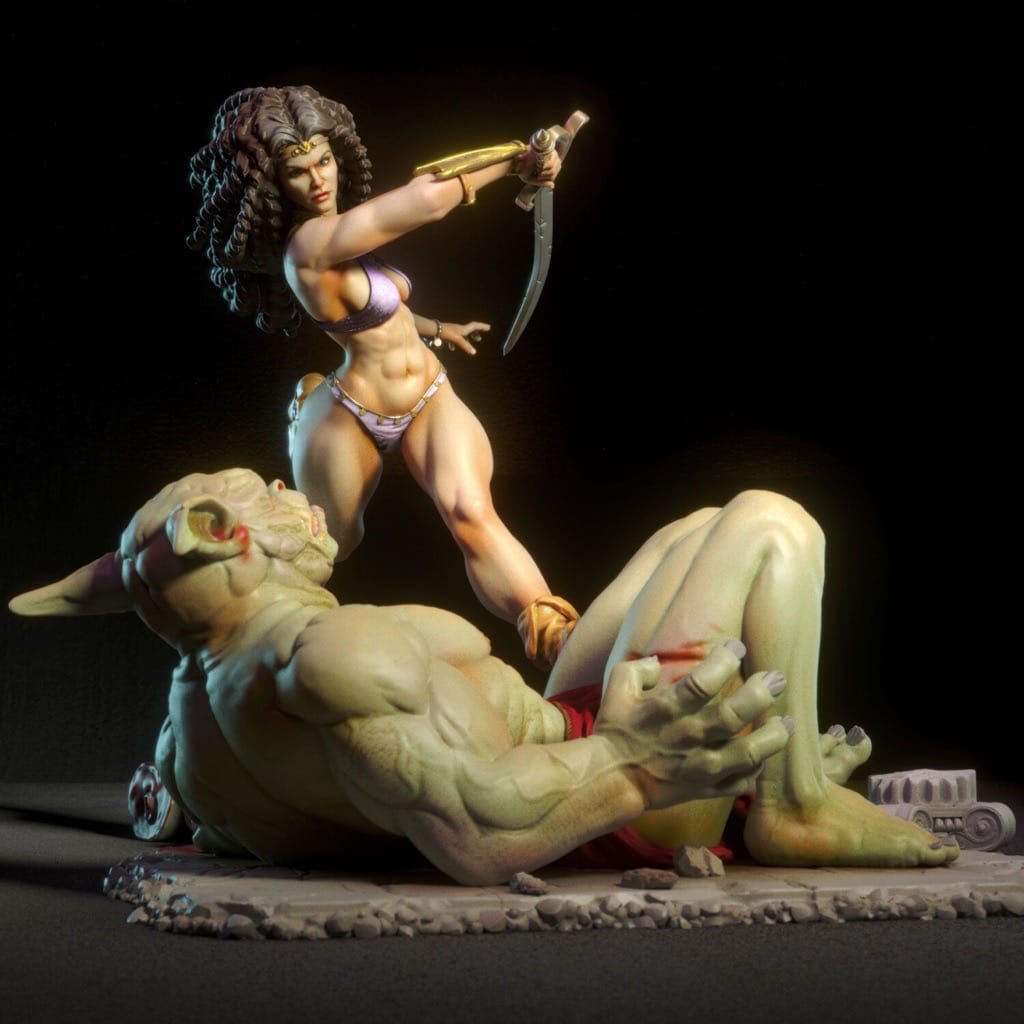 P站图纸印象馆 Torrida 马塞拉对战野蛮人 Torrida 马塞拉对战野蛮人