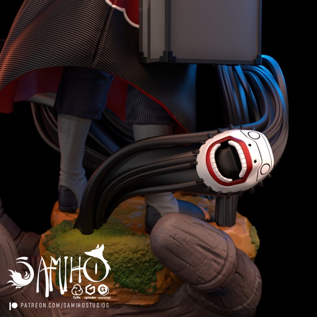 P站图纸印象馆 Samiho 火影忍者 角都 Samiho 火影忍者 角都