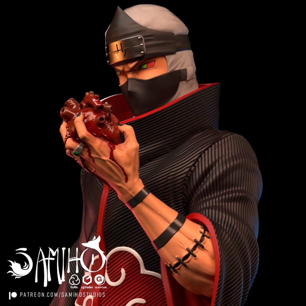 P站图纸印象馆 Samiho 火影忍者 角都 Samiho 火影忍者 角都