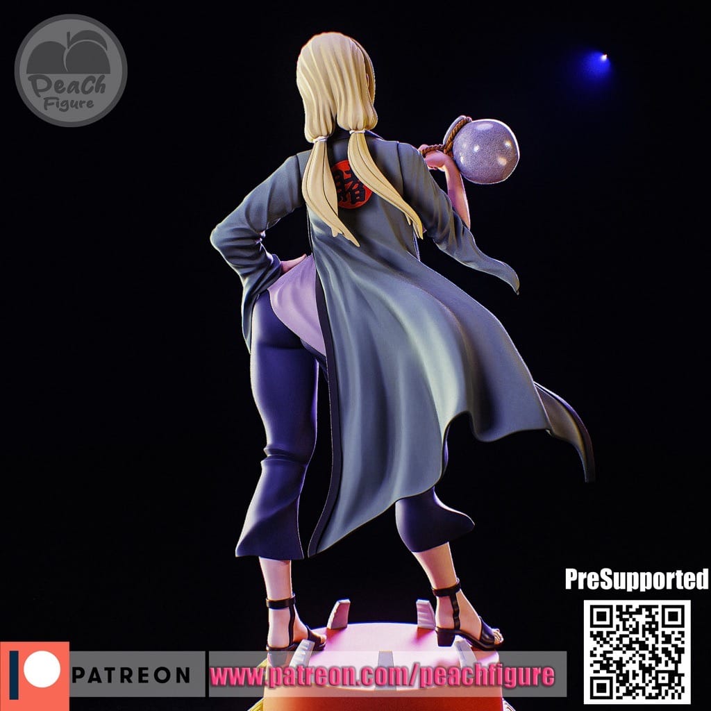 P站图纸印象馆 Peach Figure 火影忍者 纲手 Peach Figure 火影忍者 纲手