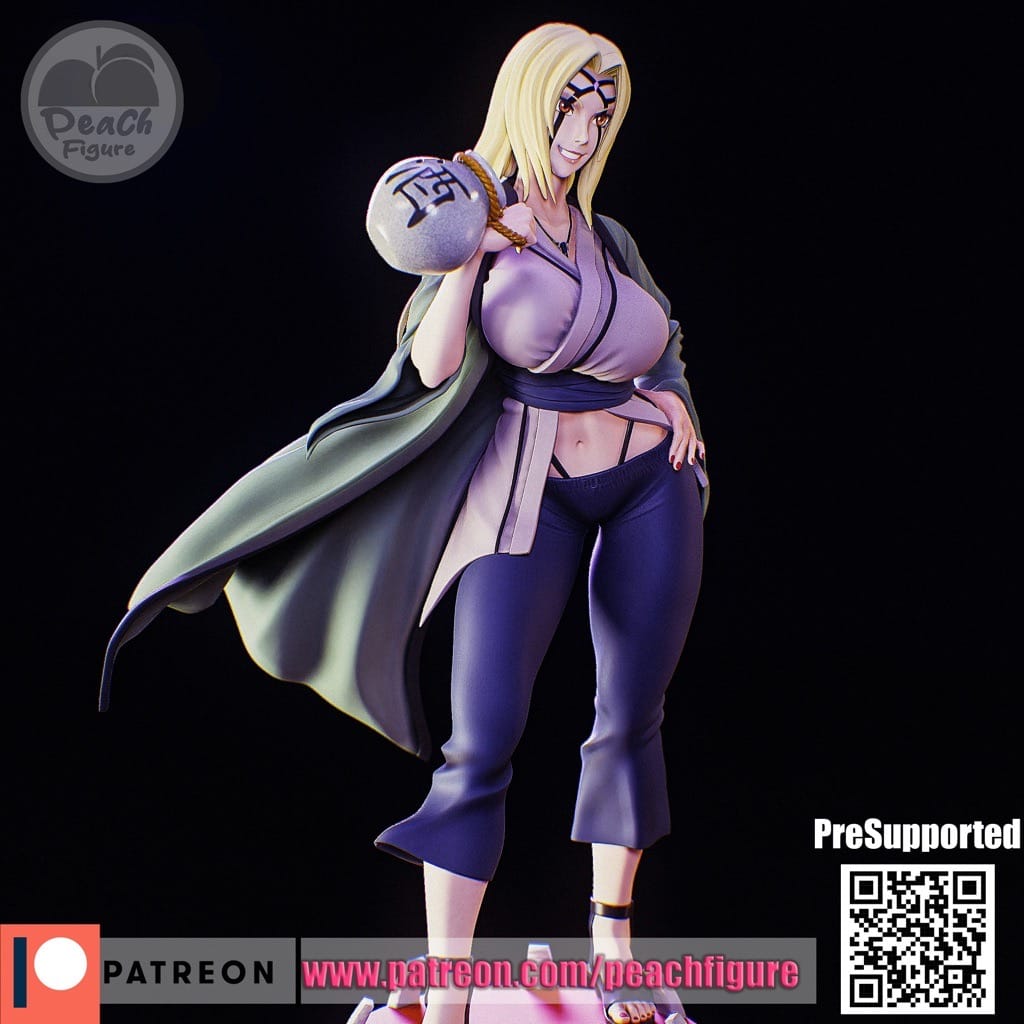 P站图纸印象馆 Peach Figure 火影忍者 纲手 Peach Figure 火影忍者 纲手