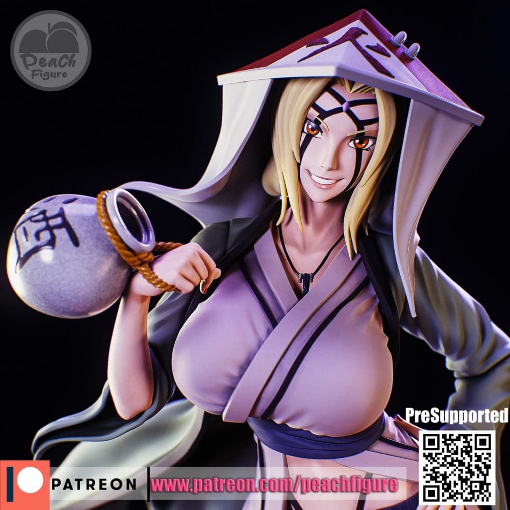 P站图纸印象馆 Peach Figure 火影忍者 纲手 Peach Figure 火影忍者 纲手