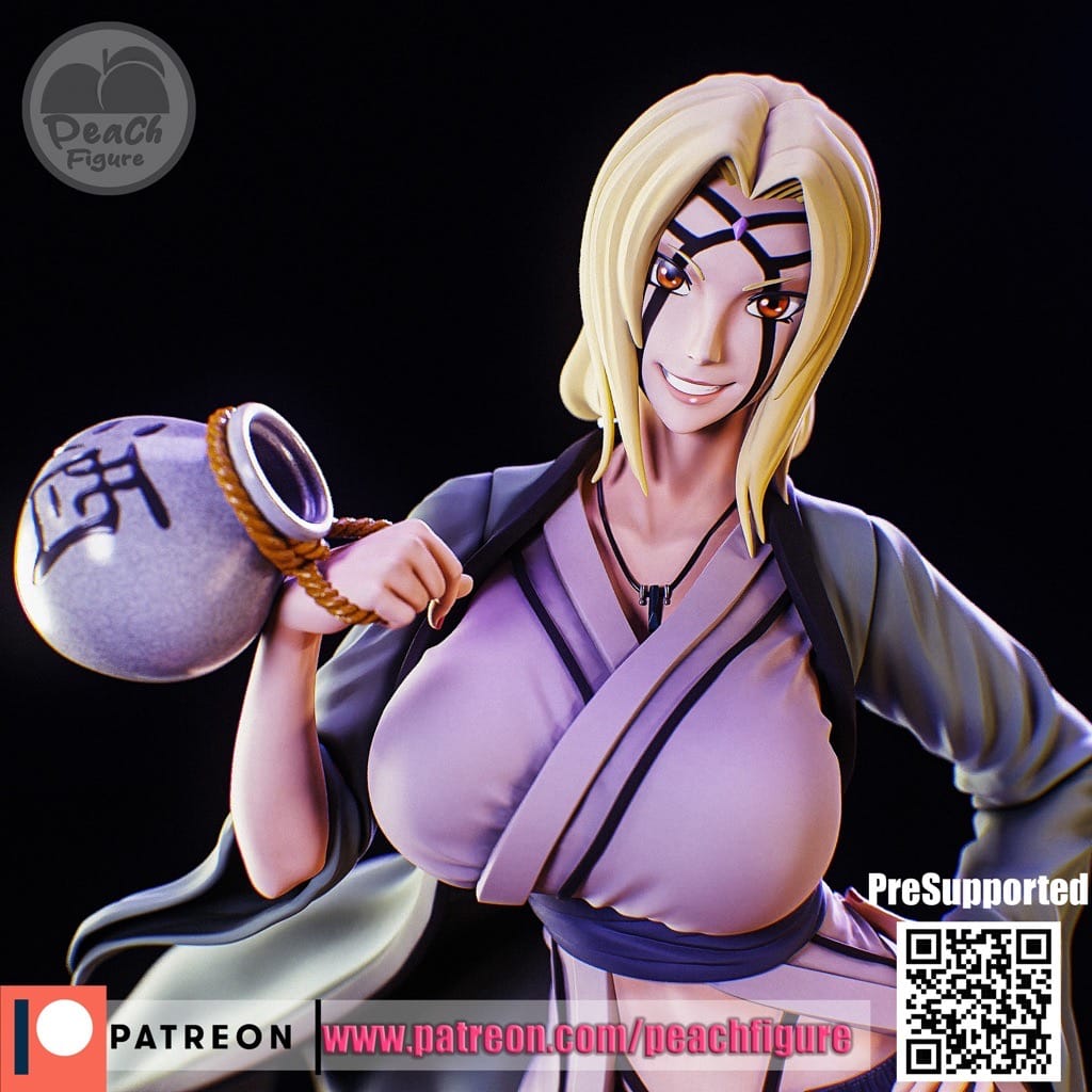 P站图纸印象馆 Peach Figure 火影忍者 纲手 Peach Figure 火影忍者 纲手