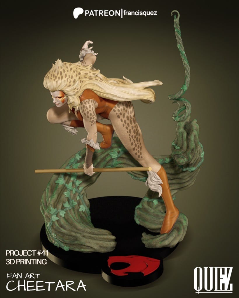 P站图纸印象馆 Francis Quez 霹雳猫 豹猫 Francis Quez 霹雳猫 豹猫