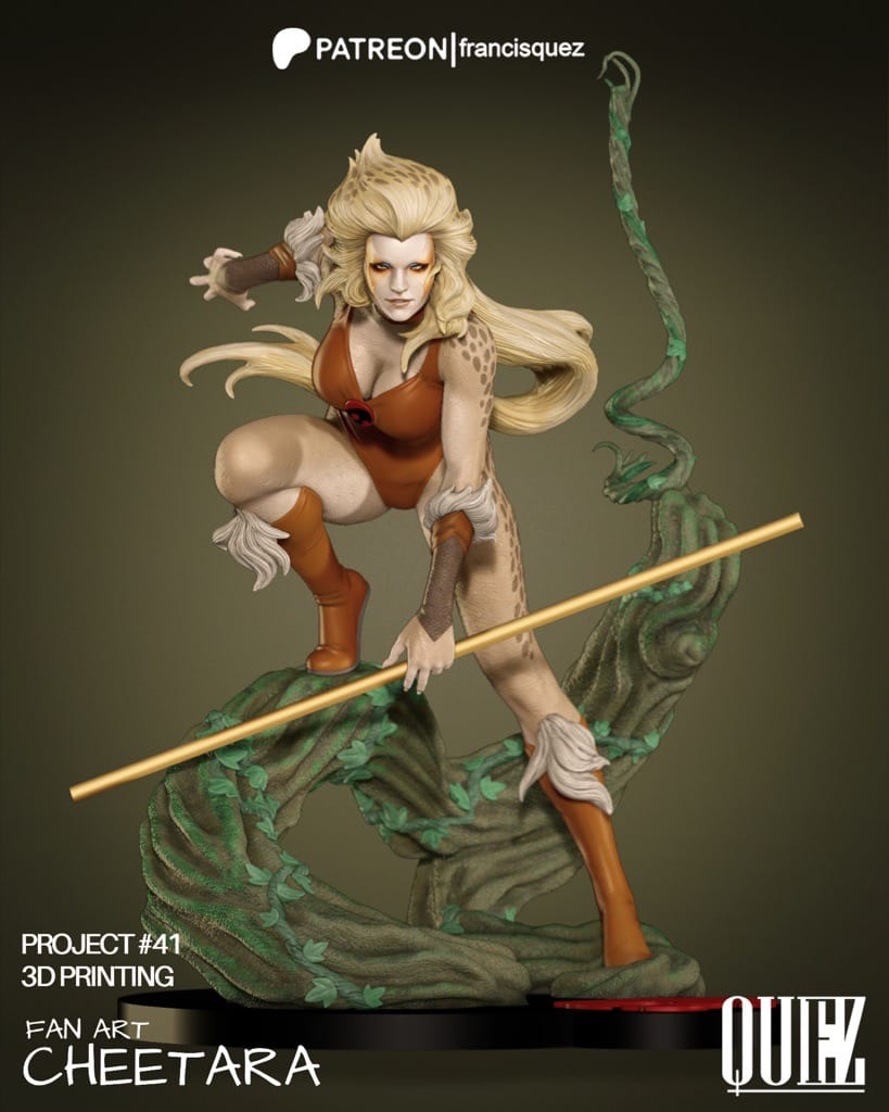 P站图纸印象馆 Francis Quez 霹雳猫 豹猫 Francis Quez 霹雳猫 豹猫