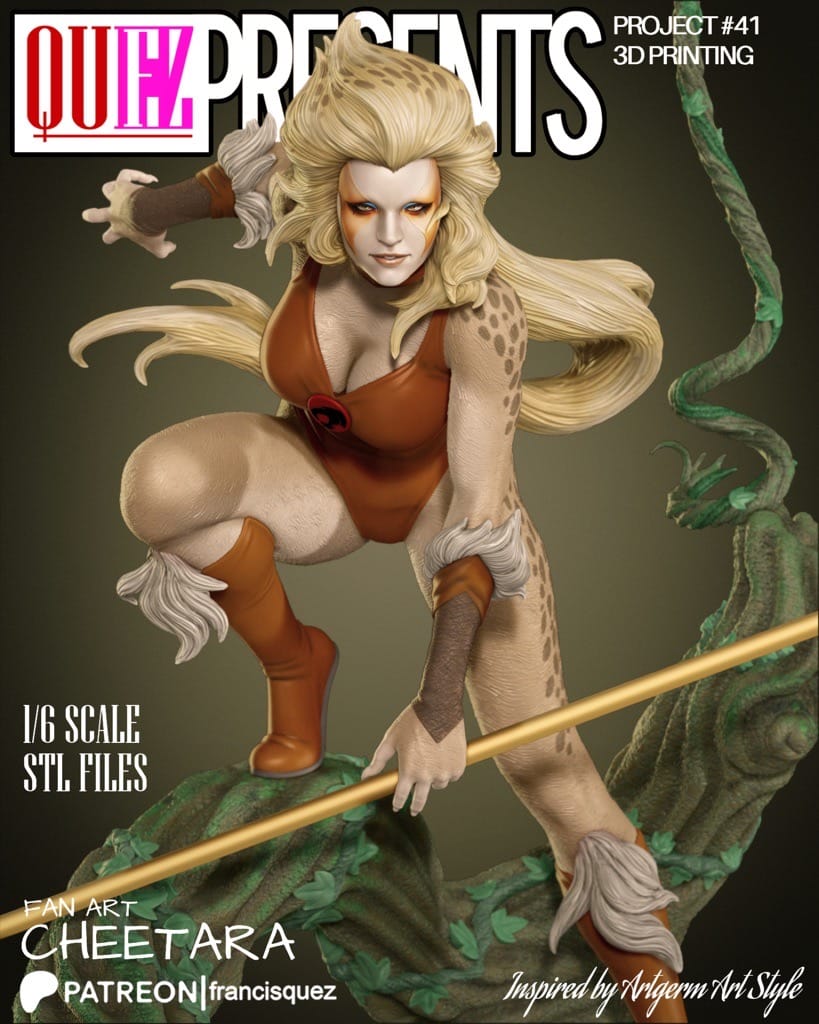 P站图纸印象馆 Francis Quez 霹雳猫 豹猫 Francis Quez 霹雳猫 豹猫