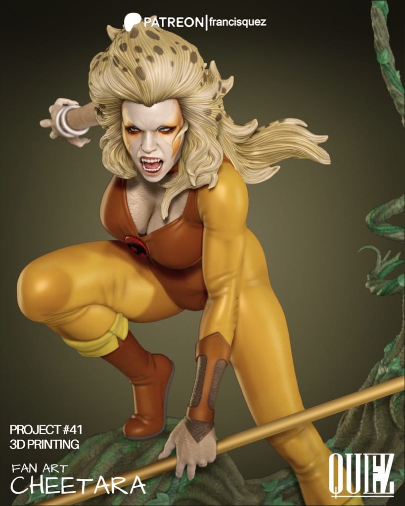 P站图纸印象馆 Francis Quez 霹雳猫 豹猫 Francis Quez 霹雳猫 豹猫