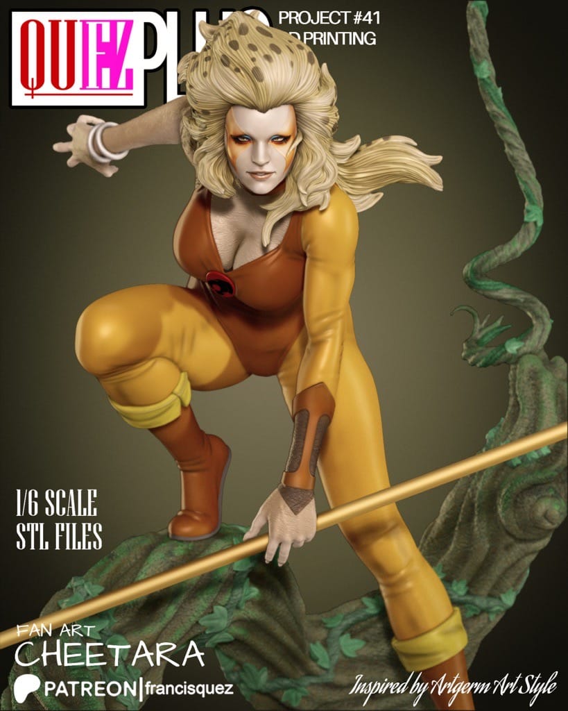 P站图纸印象馆 Francis Quez 霹雳猫 豹猫 Francis Quez 霹雳猫 豹猫