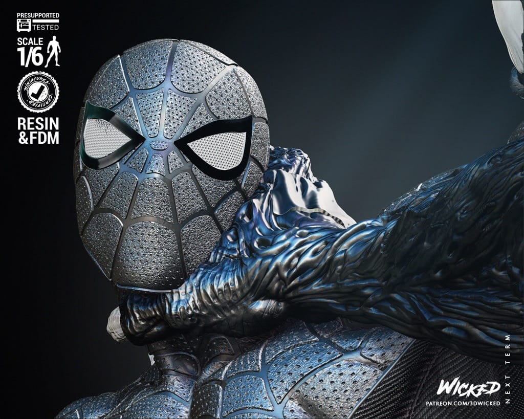 P站图纸印象馆 3DWicked 漫威 蜘蛛侠VS毒液 3DWicked 漫威 蜘蛛侠VS毒液