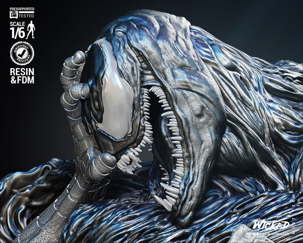 P站图纸印象馆 3DWicked 漫威 蜘蛛侠VS毒液 3DWicked 漫威 蜘蛛侠VS毒液