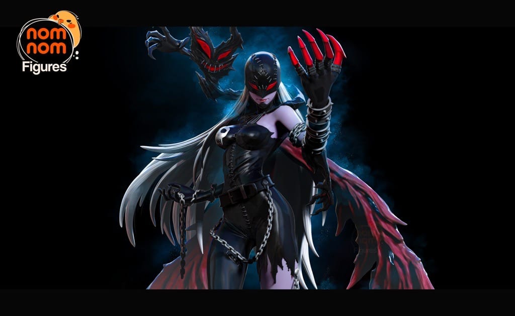 P站图纸印象馆 NomNom 数码宝贝 女恶魔兽 NomNom 数码宝贝 女恶魔兽