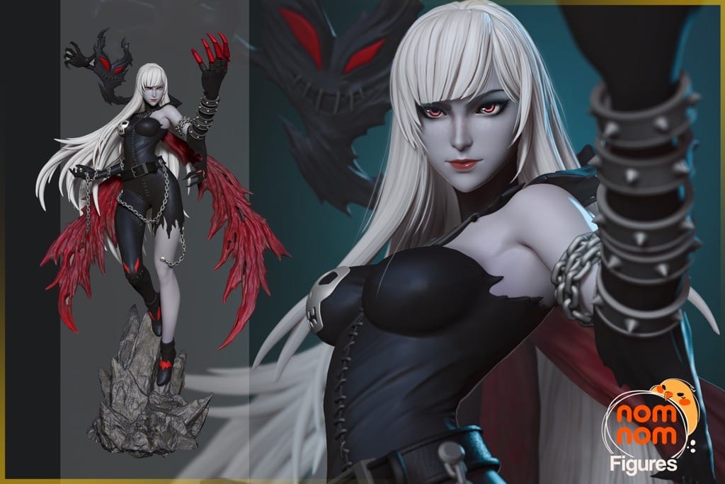 P站图纸印象馆 NomNom 数码宝贝 女恶魔兽 NomNom 数码宝贝 女恶魔兽