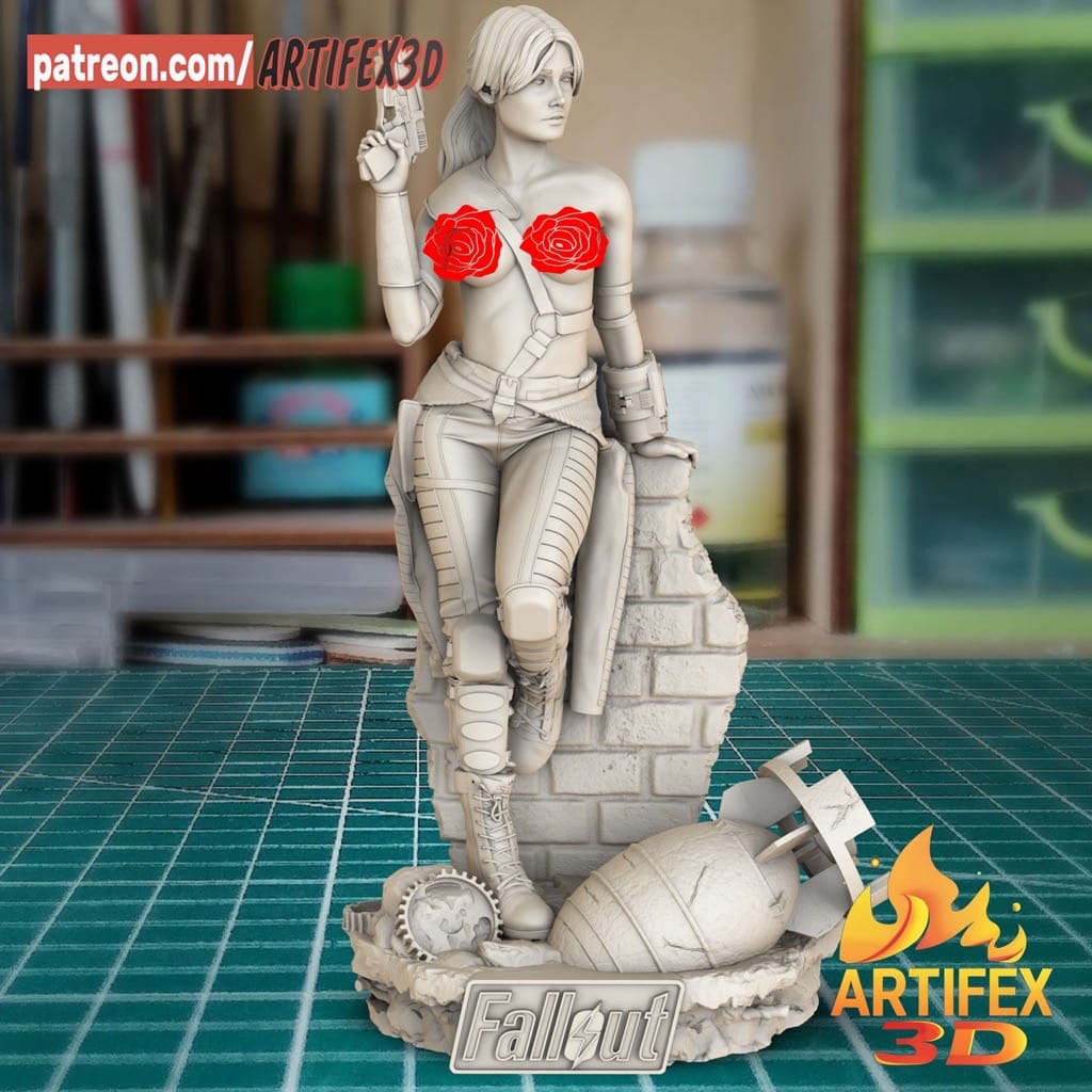 P站图纸印象馆 Artifex3d 辐射 露西·麦克莱恩 Artifex3d 辐射 露西·麦克莱恩