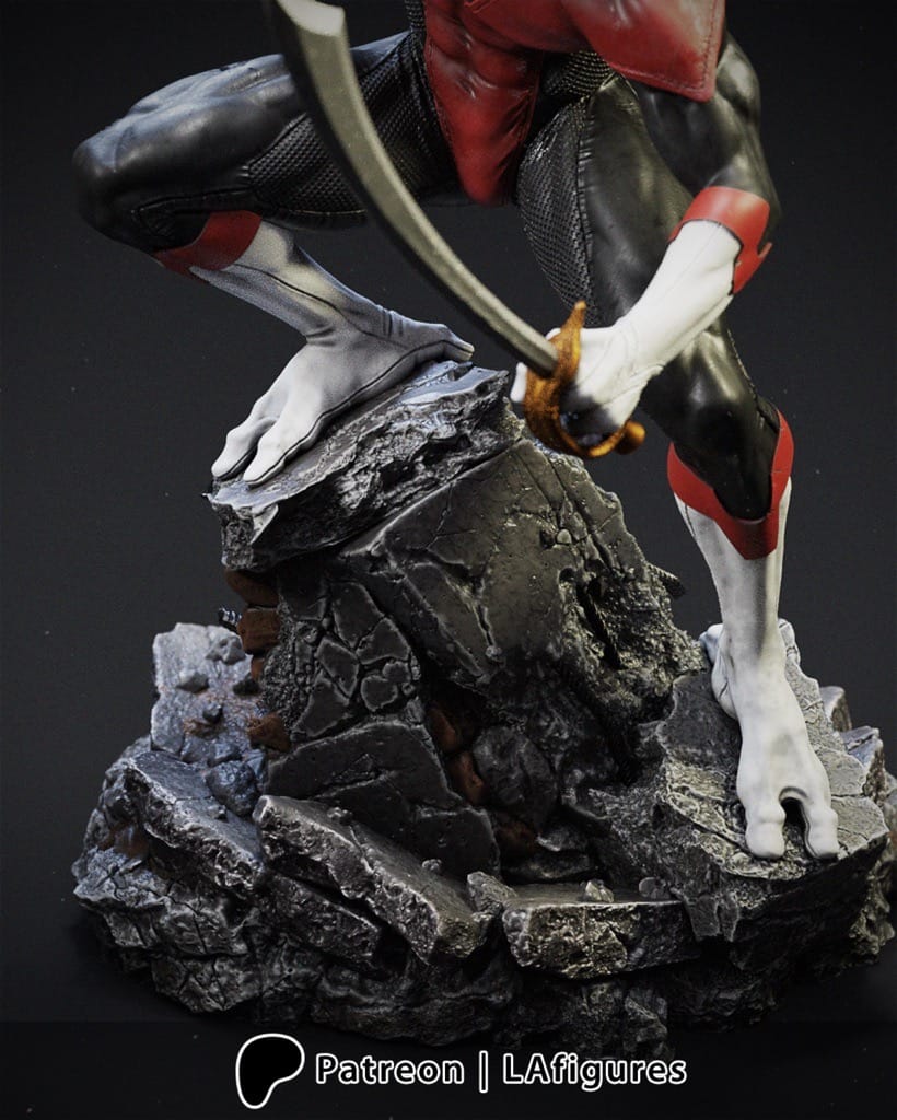 P站图纸印象馆 L.A Figures 漫威 蓝魔 L.A Figures 漫威 蓝魔