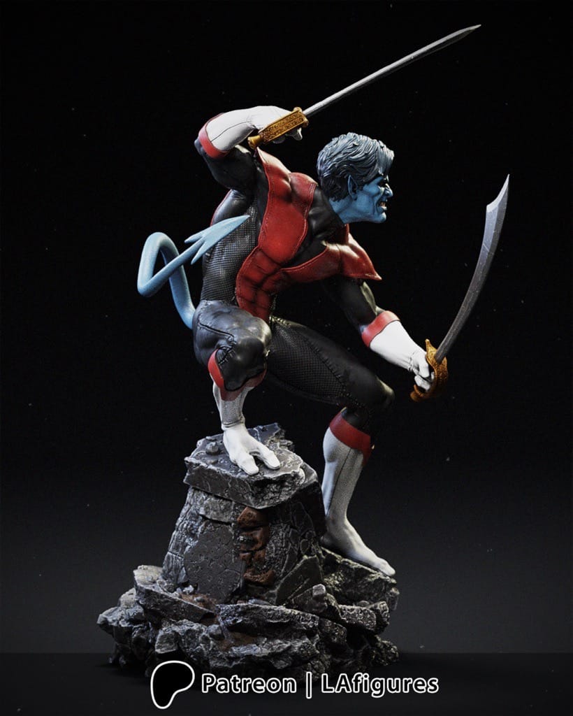 P站图纸印象馆 L.A Figures 漫威 蓝魔 L.A Figures 漫威 蓝魔