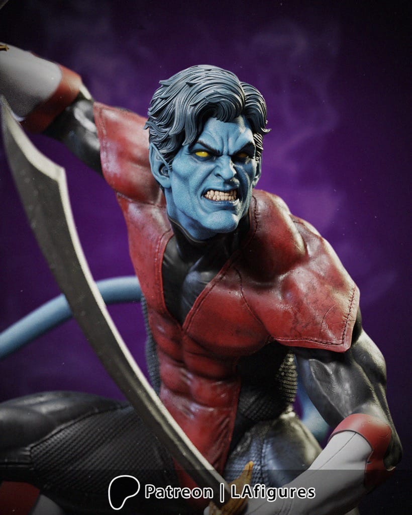 P站图纸印象馆 L.A Figures 漫威 蓝魔 L.A Figures 漫威 蓝魔