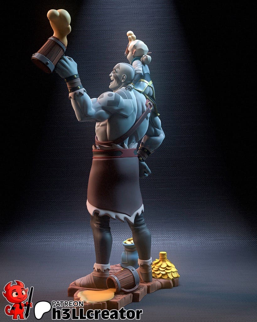 P站图纸印象馆 H3LL 机械之声的传奇 格罗格和派克 H3LL 机械之声的传奇 格罗格和派克