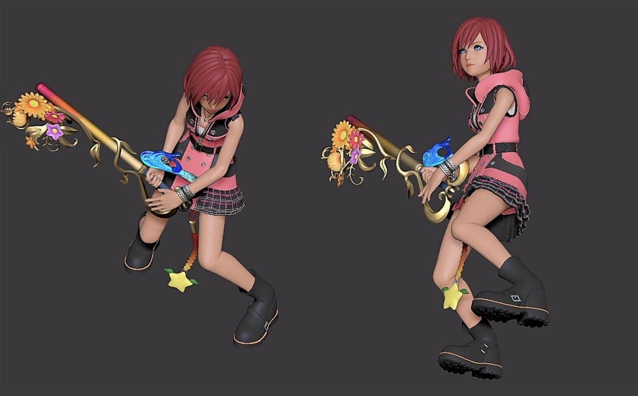 P站图纸印象馆 王国之心 凯莉 王国之心 凯莉