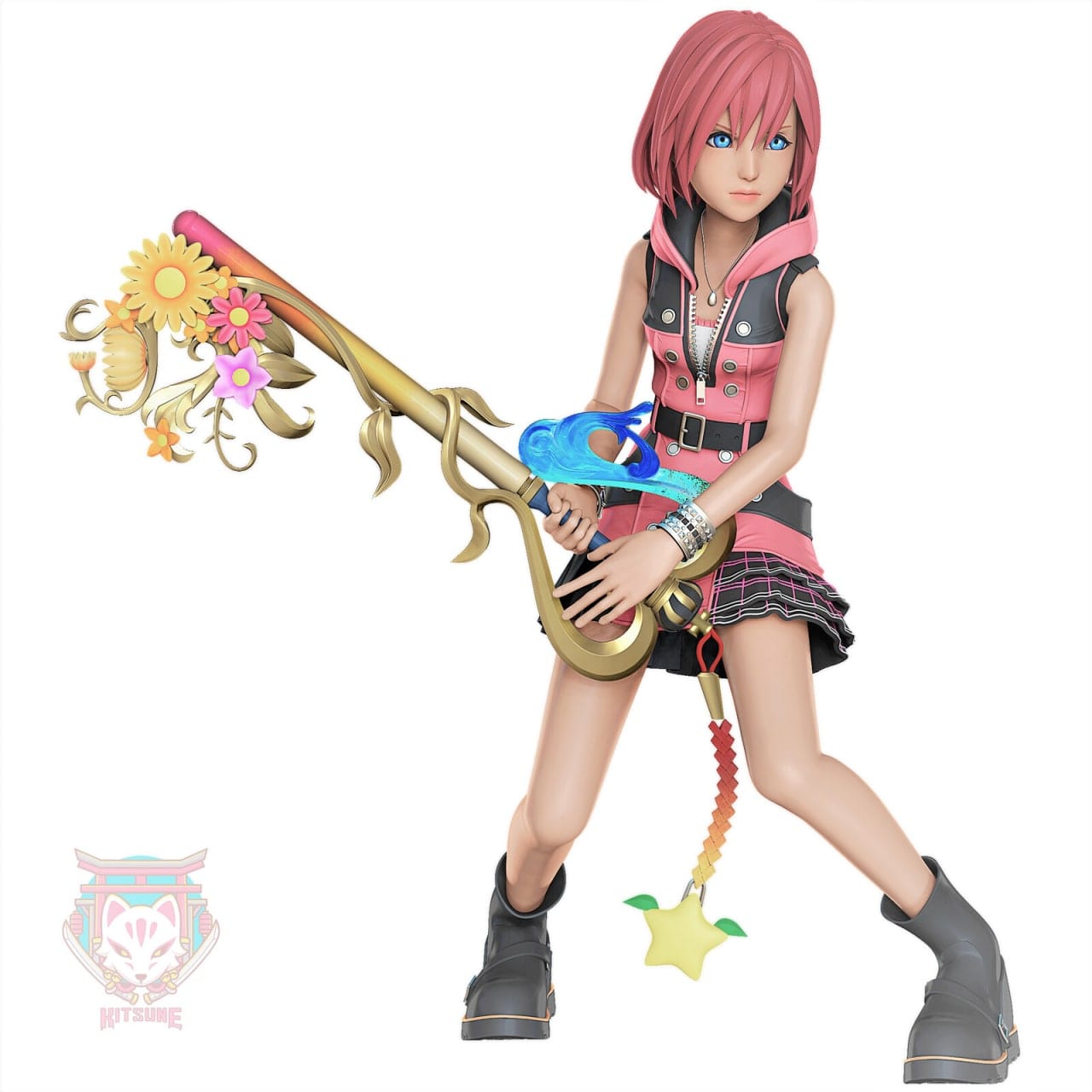 P站图纸印象馆 王国之心 凯莉 王国之心 凯莉