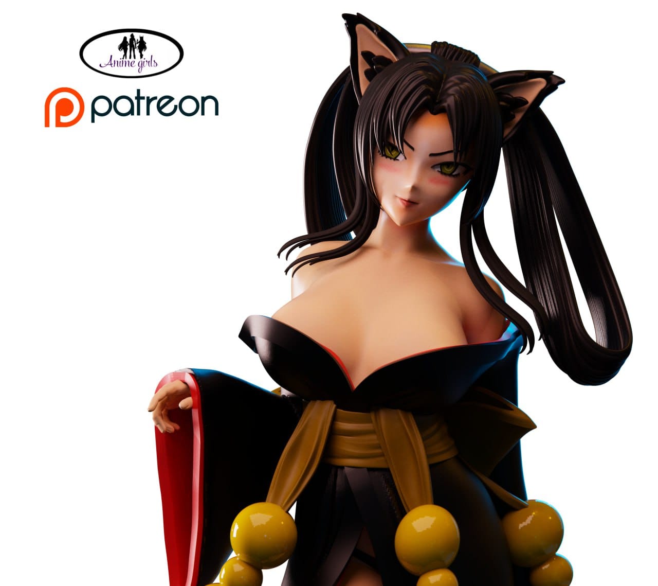 P站图纸印象馆 ANIME GIRLS 恶魔高中 魔族库洛鲁 ANIME GIRLS 恶魔高中 魔族库洛鲁