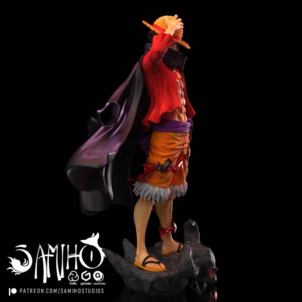 P站图纸印象馆 Samiho 海贼王 路飞 Samiho 海贼王 路飞