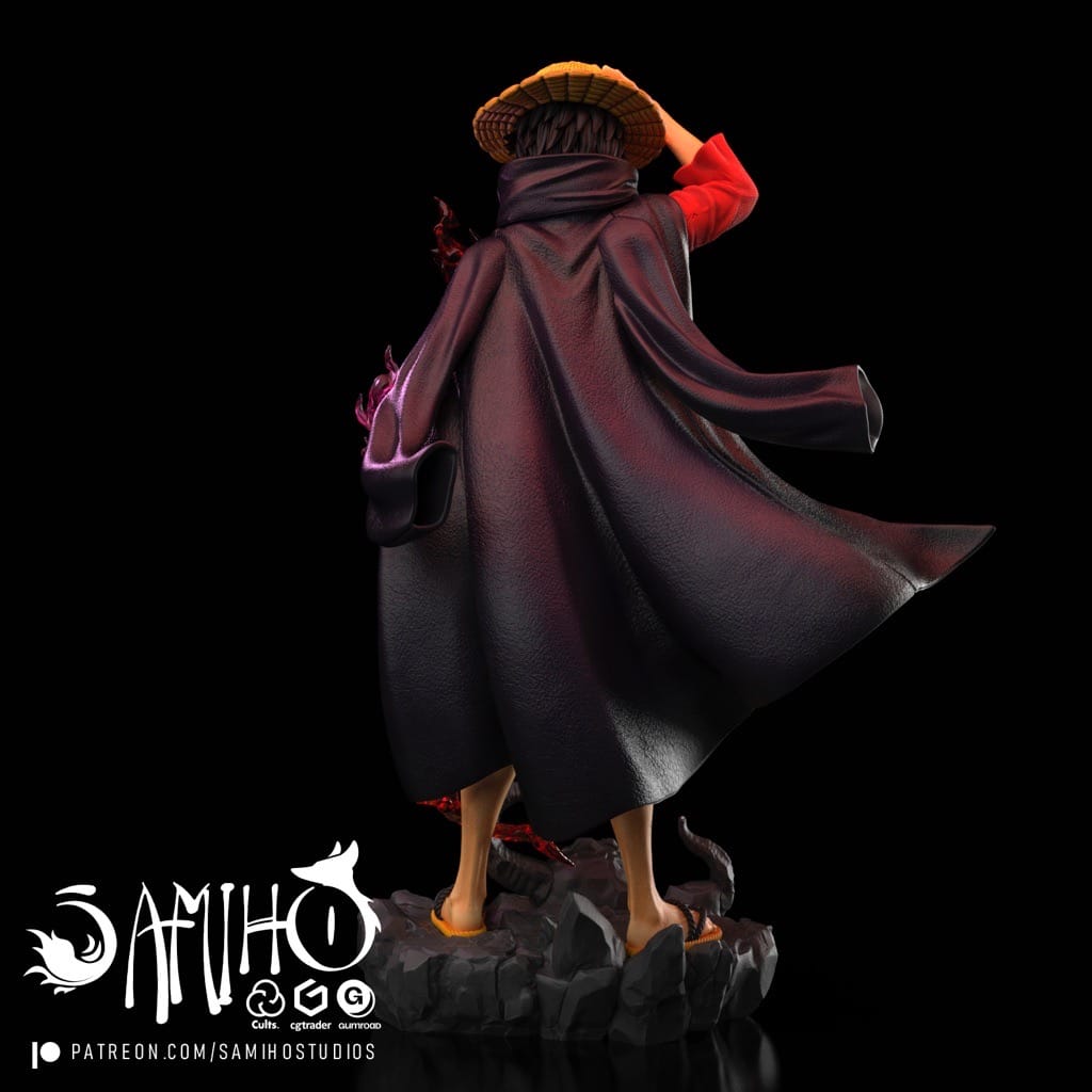 P站图纸印象馆 Samiho 海贼王 路飞 Samiho 海贼王 路飞